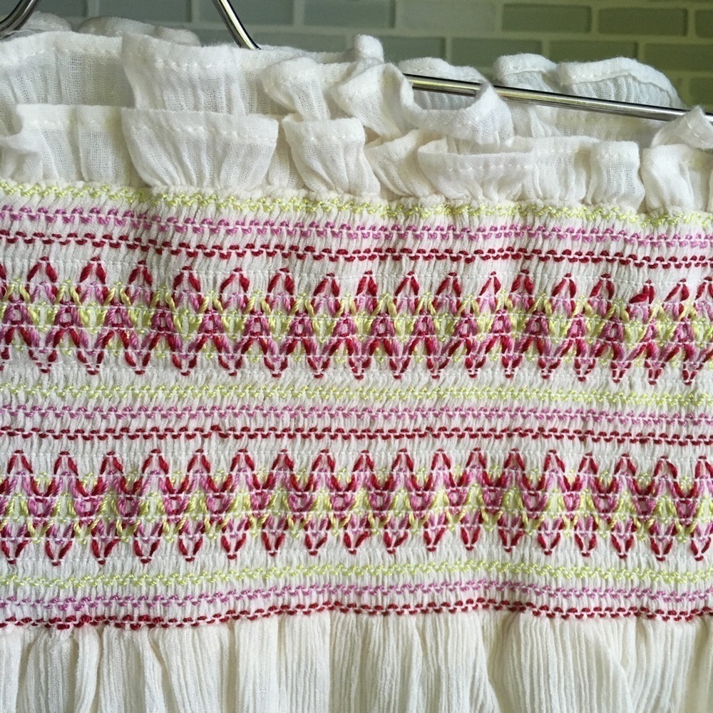 NWOT Love Sam Off the Shoulder Boho Top - Picture 5 of 7